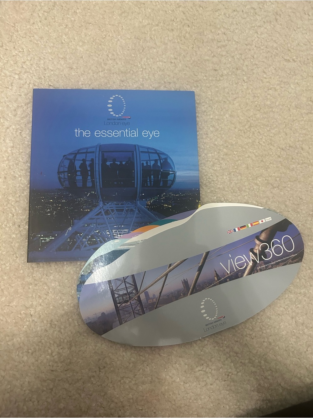 London Eye 'the essential eye' & view360 Souvenir Books